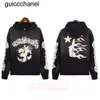 Nieuwe 23ss Hellstar Heren Designer Hoodies Jas Heren Vrouw Jas Hoodie Uitloper modemerk Letter Print Sweatshirts Hellstar Terry heren dames hoodie