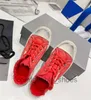 Tasarımcı Kadınlar Erkek Track Sıradan Ayakkabı Led Spor Ayakkabıları Işıklı Gomma Deri Eğitmeni Naylon Baskılı Platform Spor Kabar Sabahları Erkekler Kutu Boyutu ile Hafif Ayakkabı 36-45