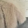 Kurtki Honeycherry Winter Girl's Premium Faux Fur Płaszcz ciepłe zagęszczone dzieci dla dziewcząt