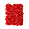 Fiori decorativi 30 40 cm Fiore artificiale Sfondo muro Decor Rose Wedding Home Decoration Row Ortensia