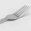 Forks 1/2/3PCS Stainless Steel Extendable Fork Dinner Fruit Dessert Long Cutlery BBQ Kitchen Accessories