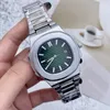 Pate Relojes de pulsera para hombres 2023 Relojes para hombre Reloj de cuarzo con tres agujas Reloj de marca de lujo superior de alta calidad Nautilus Moda Correa de acero Montre de luxe