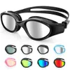 Goggles Findway Adults Swimming Goggles Anti-Fog UV Protection Soft Silicone Nose Bridge No Leakage for Men Women Swimming Accessories P230408