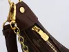 Luksusowe designerskie torby na ramię pętla torba na korpusie Kolekcja półksiężyca bagietki torby rogaliki monogramy projektanci łańcucha