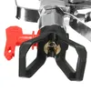 Freeshipping 1PC 3000PSI Airless Paint Spray Gun Kit With 517 Nozzle Guard Top Quality Ipqef