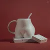 Canecas Cerâmica Criativa Mulher Corpo Céfilo Caneca Caneca Busculpture Sala de estar Tabela de jantar Acessórios para decoração de casa