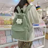 Backpack Schoolbag Female Gunior High School Korean Harajuku Ulzzang Prosta lekka modna studentka studencka