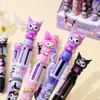 36pcs/çok sevimli kuromi 6 lokals jel kalem karikatür melodi öğrenci hediyesi yaratıcı kawaii tükenmiş kalem okulu tatil yazma kırtasiye 2974