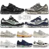 Gel NYC Marathon Scarpe da corsa Designer Farina d'avena Calcestruzzo Navy Acciaio Obsidian Grey Cream Bianco Nero Ivy Outdoor Trail Sneakers con scatola di alta qualità