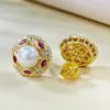 Dangle Earrings 2023 925 Silver Synthetic 7mm Pearl Ear Studs Fashionable Medieval Style Stylish And Simple