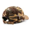 Casquettes de balle FS Marque Vert Brown Peluche Velours Chapeau Pour Hommes Camouflage Hiver Baseball Chaud Coupe-Vent Femmes Chapeaux De Camionneur Os 231109