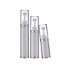 5 ml 10 ml 15 ml Vakuumflaska Akryl Eye Cream Roll On Bottle Steel Bead Cosmetic Eye Essence Packing Roller Bottle