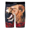 3XL Plus Size Mens Shorts Sexy Ice Silk Quick Dry Elastic Beach Pants Sport Breathable Underpants Boxers With Package