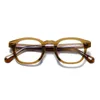 Optyczne okulary dla mężczyzn kobiety retro designer