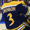 Özel Quinnipiac Koleji Hokey Forması Ethan de Jong Jacob Quillan Zach Metsa Jake Johnson Sam Lipkin Collin Graf Jayden Lee Skyler Brind'Amour Iivari Rasanen