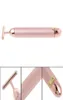 DHL 24K Beauty Bar Facelift Stick Jade Facial Massager Face Roller Vibration Tool Skin Care Massage Sticks Pink Color Air11579496