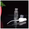 PET Transparent Sprayer Bottles 5ml 10ml 15ml 20ml 30ml 50ml 60ml 80ml 100ml 120ml Clear Cosmetic Plastic Packaging Travel Perfume Liquid Atomizer Pump Container