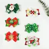 Hair Accessories Bow Hairpin Comfortable To Wear Lovely Cartoon Fashion Christmas Gift Easy Fashionable Side Clip