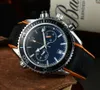 Top Quality Watch Ceramic Bezel Rologio Blue Men Mens Watches Quartz Movement Luxury Watch Wristwatches