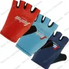 Luvas de ciclismo EUA Equipe Luvas de Ciclismo Homens Campeão Mundial Bicicleta Gel Metade Dedo Luva Mountain Road Bike Jersey Mittens 231109