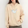 Sweats à capuche pour femmes Sweatshirt surdimension