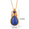 Pendant Necklaces Reiki Healing Natural Crystals Stone Hand Made Weave Rope Water Drop Energy Quartz Charm JewelryPendant