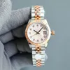 Ladies Watch Woman Wristwatch 26mm Automatiska mekaniska klockor Fashion Wristwatch rostfritt stål Strap Montre de Luxe