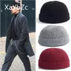 Beanie/Skull Caps Winter Warme Mutsen Casual Korte Draad Hip Hop Hoed Volwassen Mannen Vrouwelijke Wol Gebreide Skull Cap Elastisch Unisex YQ231108