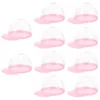 Embrulho de presente 12pcs Candy Storage Organizer Box Hat Shape Gabinet