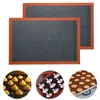 Bakgereedschap geperforeerde siliconenmat antiaanbaklaag van ovenplaatvoering voor koekje/brood/macaroon/koekjes keuken