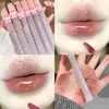 Lip Gloss 6 Color Mirror Tingindo hidratante Batom líquido fofo Impermeável a água duradoura Red TINT COREAN COREAN COSMET