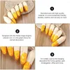 Party Decoration 2 Pcs Simulated Corn Skewers Artificial String Lifelike Vegetable Fake Home Foam