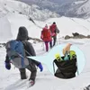 Snowboard Bindings Adjustable Mini Short Ski Skates Snow Skis For Winter Shoes Short Snowskates Snowblades Skiboards Snow Short Skiboard 231109