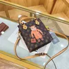 2024 Nuovo designer Womens Cross Cohbody Senior Flower Bear Small Bag della Messenger