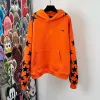 23SS Fashion High Street Cotton Polar Style Hip Hop Casual Patchwork Hoodie Studenter kan bära lösa och andningsbara män och kvinnor