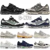 Top Gel NYC Marathon Running Shoes 2023 Designer Oatmeal Concrete Navy Steel Obsidian Grey Cream White Black Ivy Outdoor Trail Sneakers Size 36-45