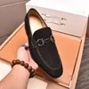 F2/23Model Männer luxuriöser klassischer Klassiker Schuhe Solid Color Crocodile Muster Leder Einfacher spitzer Zehen-Slip-on Classic Business Designer Kleidungsschuhe