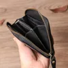 Portafogli Casual Portafoglio lungo Uomo Pochette in vera pelle Uomo Porta biglietti da visita Borsa di alta qualità Uomo piccolo NUPUGOOWPortafogli PortafogliWalle