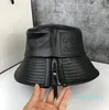 Bucket Hat For Men loewees Womens Leather Boater Hats Outdoor Wide Brim Sunhats Unisex Casual Caps Cap Ball Caps
