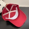 Casquette de baseball Desinger Ball Caps Logo de chariot brodé Femme Caps Manempty Chapeaux d'été Mode Loisirs Design Protection solaire