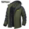 Mens Down Parkas TACVASEN Inverno Engrossar Jaquetas de Lã À Prova D 'Água Caminhadas Esqui Casacos Mountain Trekking Windbreaker Outwear Masculino Ao Ar Livre 231109