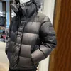 Herrjacka huva kappa designer kläder puffer jackor ner parkas vattentät teknik veste höst vinter för manliga kvinnor vindbrytare brev svarta utflykter varma rockar