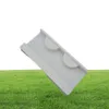 100pcs whole white lash trays plastic transparent blank holder tray for eyelash packaging box Case container4652049