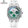 Chenxi Ladies Woman Top Brand Fashion Waterproof Watch for Women Watches Quartz Chronograph Luminous Clock