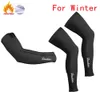 Arm Leg Warmers Raudax Bras Jambières Noir Hiver Thermique Fellce Cyclisme Manchettes Vélo Course À Pied Vélo De Course Jambe Manches 231109