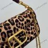 Sac de luxe design sacs à bandoulière femmes sacs à main chaîne sacs à main imprimé léopard messagers en cuir dame sacs à main téléphone portable 231110