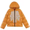 Herren Daunenparkas Winter Retro Skelett Parka Männer Helle Jacke Hip Hop Straße Harajuku Y2k Verdicken Warme Gepolsterte Mäntel Lose Winddicht Mantel Unisex 231109