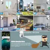 カメラの屋外/屋内1080pワイヤレス電球Wi-Fiスマートカメラ360°32gのメモリカード暗視双方向のトークモーションDetec