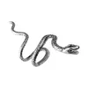 Dos Boucles D'oreilles Miss JQ 1PC En Laiton Serpent Boucles D'oreilles Clips Sans Piercing Punk Non Percé Clip Oreille Poignets Pour Femmes Hommes Noir Faux Bijoux