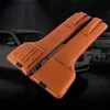 Bilarrangör Bilstol Gap Filler Pockets Pu Leather Storage Car Organizer Car Seat Slit Gap Pocket Lagring Läcka Stopp Pad Soft Padding Q231109